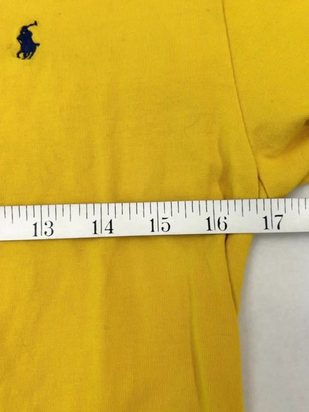 POLO Ralph Lauren Yellow Long Sleeve Crewneck Tee